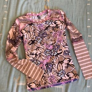 Maaji Tropical Floral Print Rash Guard | Size XS/S | IN EXCELLENT Condition